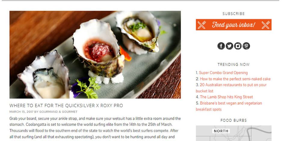 Gourmand and Gourmet